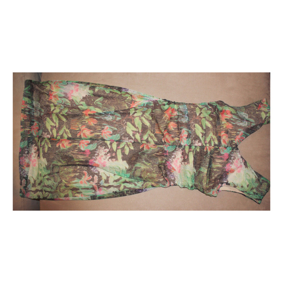 ANTHROPOLOGIE Weston Wear Watercolor Party Dress - Picture 5 of 6